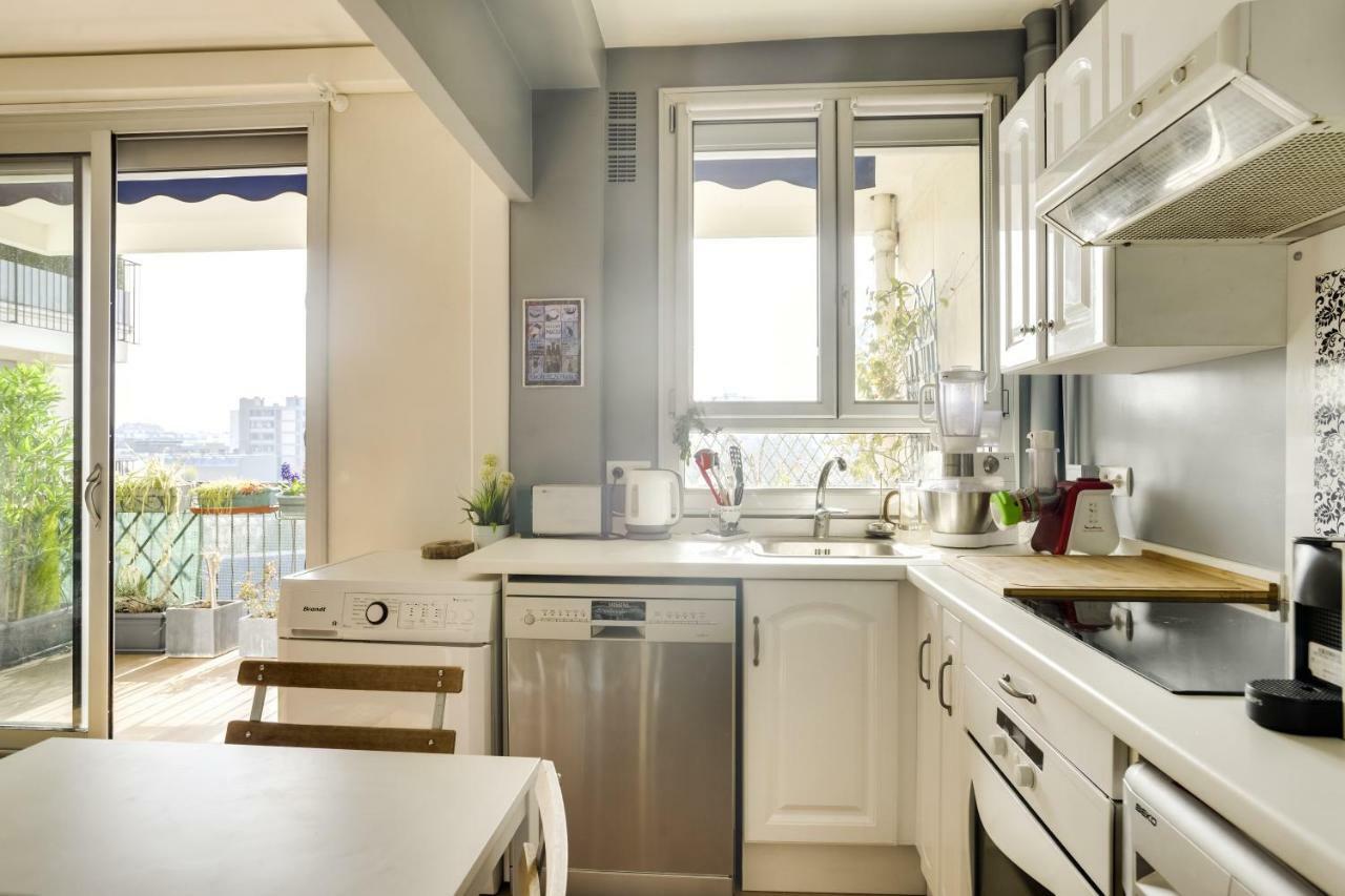 Charming Apartment With Terrace By Weekome Paris Luaran gambar